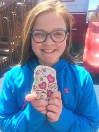 Found this sweet rock at Hobby Lobby!! We will hide at a park!