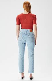 501 Original Cropped Jeans Montgomery Baked