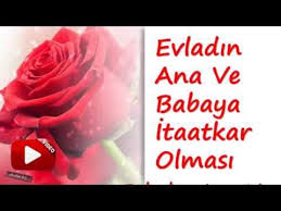 Evladin Ana Ve Babaya Itaatkar Olmasi Ve Islahi Icin Okunacak Dualar Youtube Dualar Babalar Aplike Sablonlari