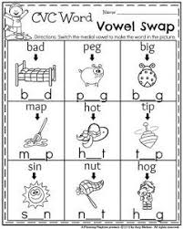 Kindergarten Worksheets For May Planning Playtime Cvc Words Worksheets Kindergarten Worksheets Cvc Words