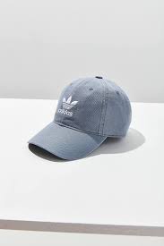 Gray Adidas Originals Relaxed Strapback Baseball Hat Baseball Hats Grey Adidas Trending Accessories