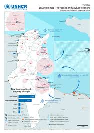 From simple political maps to detailed map of tunisia. Document Unhcr Tunisia Operation Map January 2021