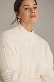 Maeve The Gretchen Cozy Mock-Neck Sweater by Maeve