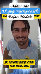 Adam alis di kekewek coach bojan #reels #fyp #persibday