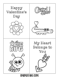 We can make this valentines day very special for you by providing you happy valentines day coloring pages, sheets and cards. Color Me Valentine Printables Classroom Cards A Mom S Take