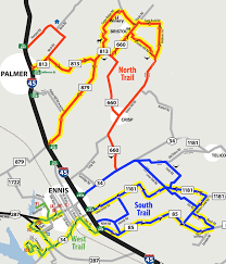 Along the popular wildflower route, you will find field upon field of bluebonnets and indian paintbrush. Ennis Bluebonnet Trails The Best Wildflower Route In Texas