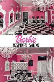 Barbie Dream House Inspired Salon In New Orleans La Lace Xclusive Salon Barber Spa Specializes In Virgin Ha Beauty Salon Decor Kids Salon Hair Salon Decor