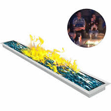 Consists of 1 fire pit table only; 62 X 8 Drop In Gas Fire Pit Pan Burner With Burner Table Top Outdoor Diy 849505389643 Ebay