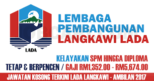 Check spelling or type a new query. Jawatan Kosong Terbaru Di Lada Langkawi Tetap Berpencen Gaji Rm1 352 00 Rm5 674 00 Jobcari Com Jawatan Kosong Terkini