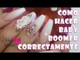 Visita el canal de mi amiga merry nails estarás aprendiendo muchas técnicas y hermosos diseños canal de mi amiga aquí. Unas Baby Boomer Perfectas Como Hacer Estas Unas Acrilicas Correctamente