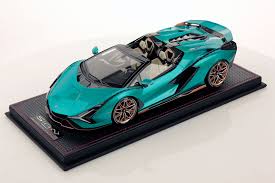 Limited to only 19 examples Lamborghini Sian Roadster 1 18 Mr Collection Models
