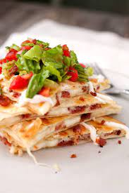 Blt Quesadillas Recipe Macheesmo Recipe Mexican Food Recipes Quesadilla Blt Recipes