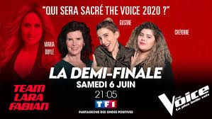 One of the important premises of the show is the. Absence De Lara Fabian A La Demi Finale The Voice 2020 Confinee Au Canada The Voice Nouveautes Tele Com