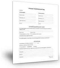 Schuldschein vordruck / muster / vorlage kostenlos zum download. Kostenlose Muster Fur Darlehensvertage Als Download