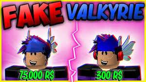 You do not need to provide your password anywhere. How To Make A Fake Valkyrie Helm For Cheap Roblox Youtube