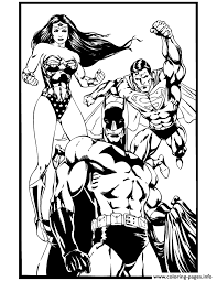 3.5k members in the coloringbookspastime community. Superhero Batman Superman And Wonder Woman Coloring Pages Printable
