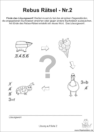 Knobelaufgaben für erwachsene zum ausdrucken. Rebus Ratsel Mit Losung Rebus Ratsel Ratsel Mit Losung Ratsel