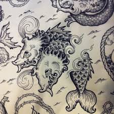 Pin By Shama Omer On Tattoo Film Monster Tattoo Sea Monsters History Tattoos
