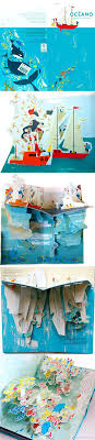 Oceano Pop Up Book Pop Up Art Pop Up Book Paper Art