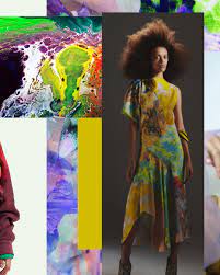 New Age Spring Summer 2020 Print Trend Patternbank Print Trends Tie Dye Fashion Summer Maxi Dress
