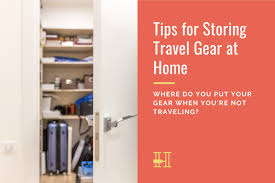 So you can rinse them in advance, under cool water in a colander, so long as you follow the next few steps to ensure they get dried off before storage. Tips For Storing Your Travel Gear At Home Her Packing List