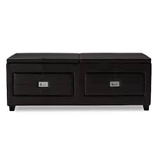 251.96 kb, 687 x 687. Indy Functional Lifttop Cocktail Storage Ottoman Table With Drawers And Tray Brown Baxton Studio Target