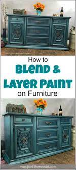 How To Blend Layer Paint For Amazing Results Painted Furniture Layer Paint Furniture Painting Techniques