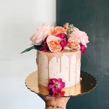 Cake with flowers on top. Native Sun Natural Foods Market Naked Cake Go Native Top Your Cake With Fresh Pesticide Free Flowers From Native Sun Natural Foods Market Your Eyes And Taste Buds Will Appreciate It Gonative
