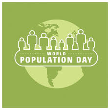 World population day is on the 192th day of 2021. Free Vector World Population Day