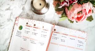 plan your weekly schedule for success