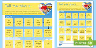 How can i get my students to know each other better, or how can i get to know other people? Getting To Know You Board Game Teacher Made