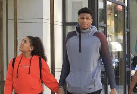 More images for giannis antetokounmpo girlfriend » Nba Star Giannis Antetokounmpo Out In Beverly Hills With His Girlfriend Terez Owens 1 Sports Gossip Blog In The World