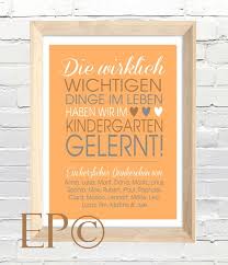 Weiteres Kindergarten Print 21x305 Cm Abschied Ein