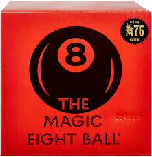You can ask the magic eight ball anything you want, whenever you like! Amazon Com Magic 8 Ball Mattel 75th Anniversary Fortune Telling Novelty Toy With Floating Answers Great Gift For Ages 6 Years Older Toys Games