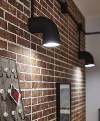 Des Appliques Diy Avec Des Coudes D Evacuation Peints Decoracion Diy Luminaire Diy Lampe Luminaire Salon