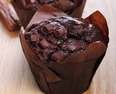 Recette Muffins Au Chocolat A La Farine De Ble No Cook Desserts Choc Muffins Desserts