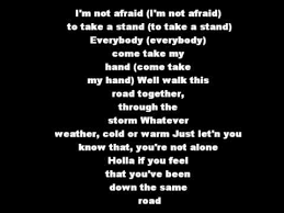 Wearenotafraid One Of My Favorites Excerpt From One Of My Fav Rap Songs Dedicated To All My Friends And Triers Here W Fooducate Diet Motivation