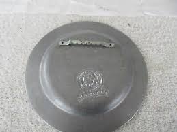 Vintage~ Pewter Mac Ware Plate Wall Hanger~ Buffalo Nickel Design!!!