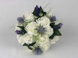 Check spelling or type a new query. Artificial Bridesmaid Bouquet Scottish Thistle Beautiful Bouquets