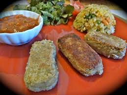 Nuggets Aux Haricots Mungo Et A La Moutarde Mangez Vege Haricot Mungo Haricot Mungo Recette Alimentation