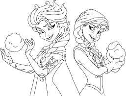 All frozen elsa & anna coloring sheets and pictures are absolutely free and can be linked directly, downloaded, printed, or shared via ecard. Frozen Elsa And Anna Coloring Pages Cartoons Coloring Pages Free Printable Coloring Pages Online