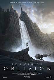 Oblivion Sci Fi Movie Poster Shows Grim Future Earth Oblivion Movie Sci Fi Movies Sci Fi Films