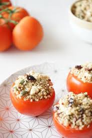 Tomates Farcies Au Boulgour Quinoa Feta Et Olives Noires Recettes De Quinoa Boulgour Tomates