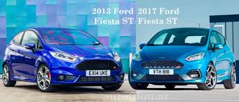 But the motorsport department decided to add some specific sporty look to the car. Vergleich 2013 Vs 2017 Ford Fiesta St Autofilou