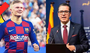 Başkan seçilirsem erling haaland, barcelona forması giyecek. dedi. Barcelona Presidential Candidate Claims Erling Haaland Will Join Barcelona If He Wins The Election