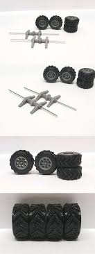 Accessories Parts And Display 180278 1 64 Custom Plastic Leaf Spring Axle Lift Kit W Rims And Tires For Ho Vehicle Parts Rims And Tires Pickup Trucks For Sale