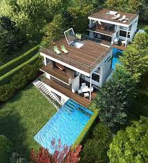 Luxury Three Storey House With Breathtaking Views Three Story House Beach House Plans House Design