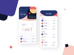 Banking App Account Statistics Banking App App Design Inspiration App Design