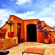Colors Of Mexico Outdoor Decor Backyard Mexican Style Homes Mexican Home Decor