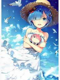 rem poster by accordeon レム かわいい カワイイアニメ 壁紙 東方